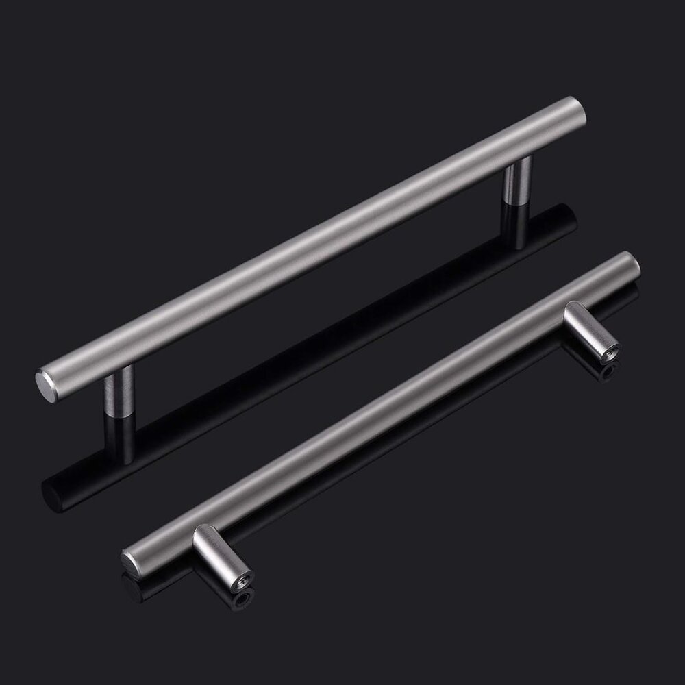 5 Pack Brushed Nickel Cabinet Hardware Pulls 7.5" Handles Stainless Steel USA